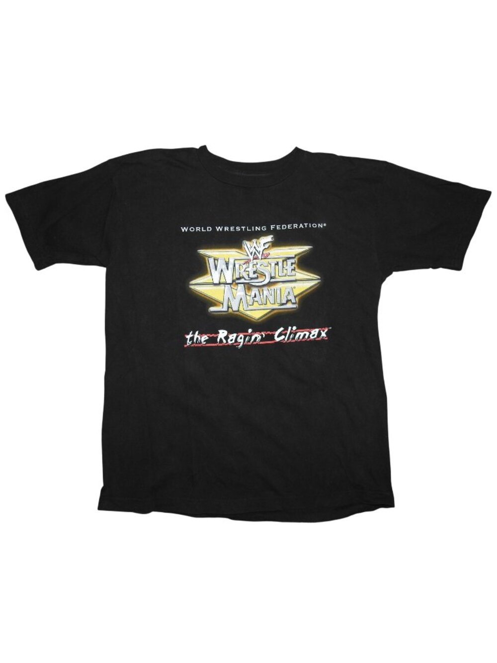 Vintage 1999 WWF Wrestlemania XV The Ragin' Climax T-Shirt XL Kane Mankind